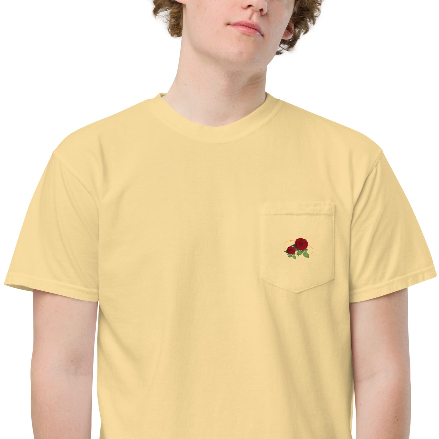 Flow-ar Unisex garment-dyed pocket t-shirt