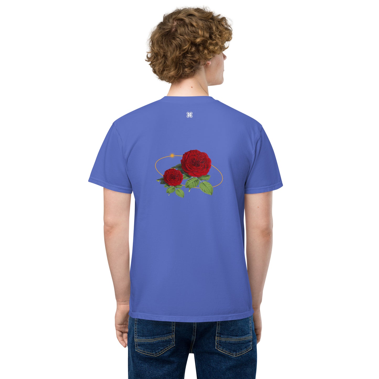 Flow-ar Unisex garment-dyed pocket t-shirt