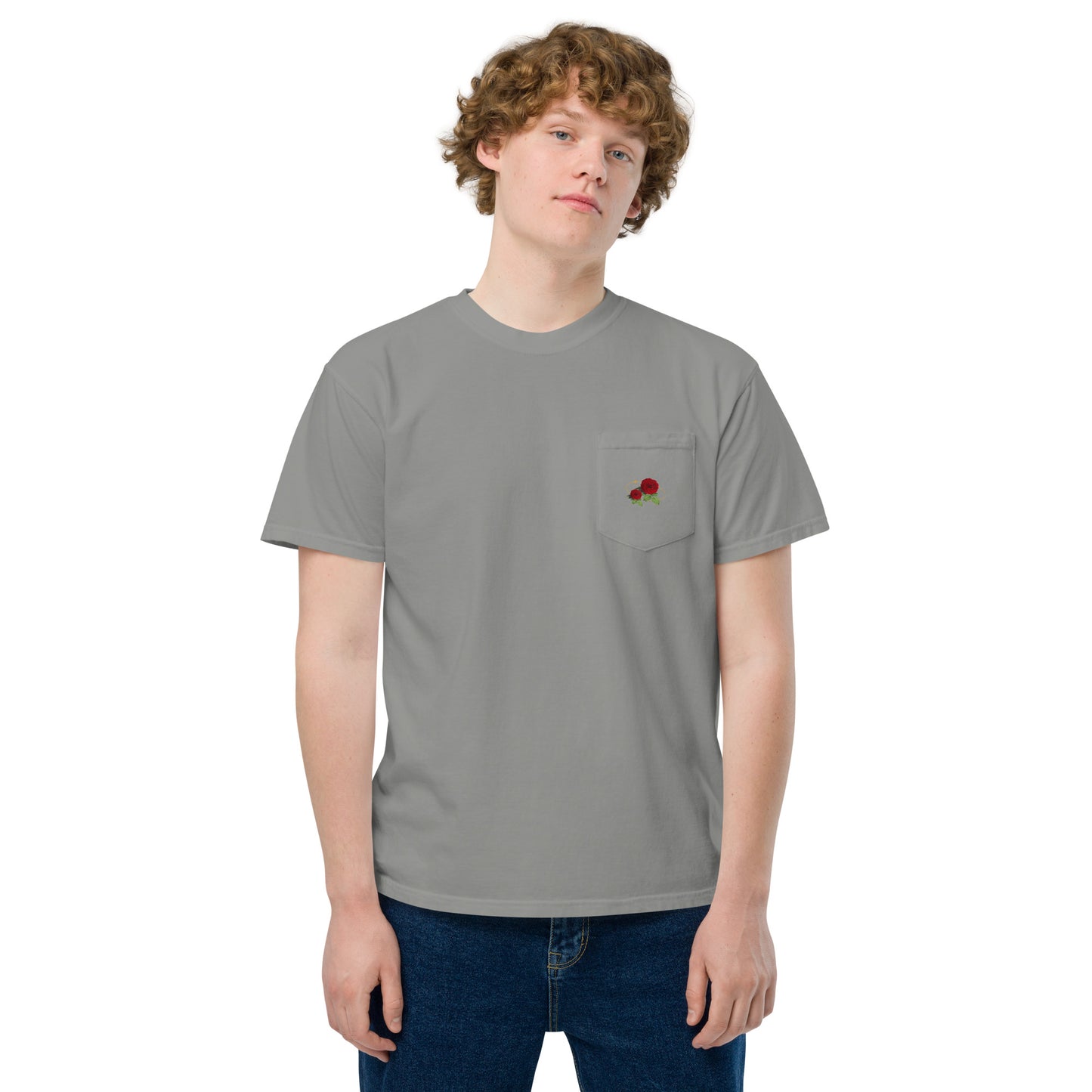 Flow-ar Unisex garment-dyed pocket t-shirt