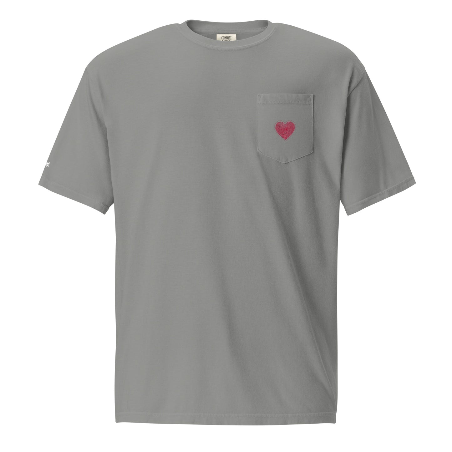 Heartz Unisex garment-dyed pocket t-shirt$26.50
