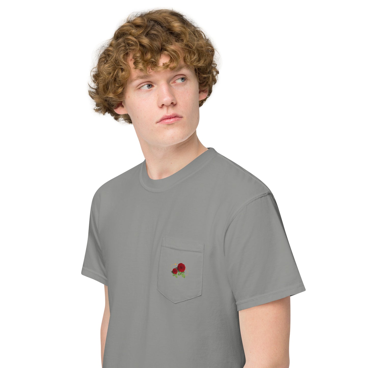 Flow-ar Unisex garment-dyed pocket t-shirt