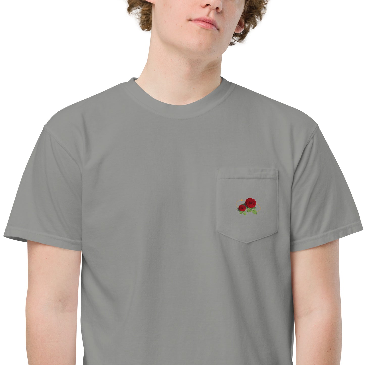 Flow-ar Unisex garment-dyed pocket t-shirt