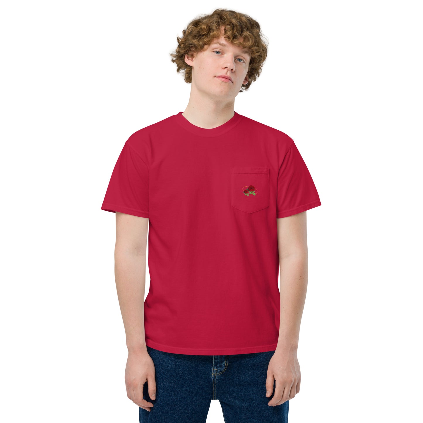 Flow-ar Unisex garment-dyed pocket t-shirt