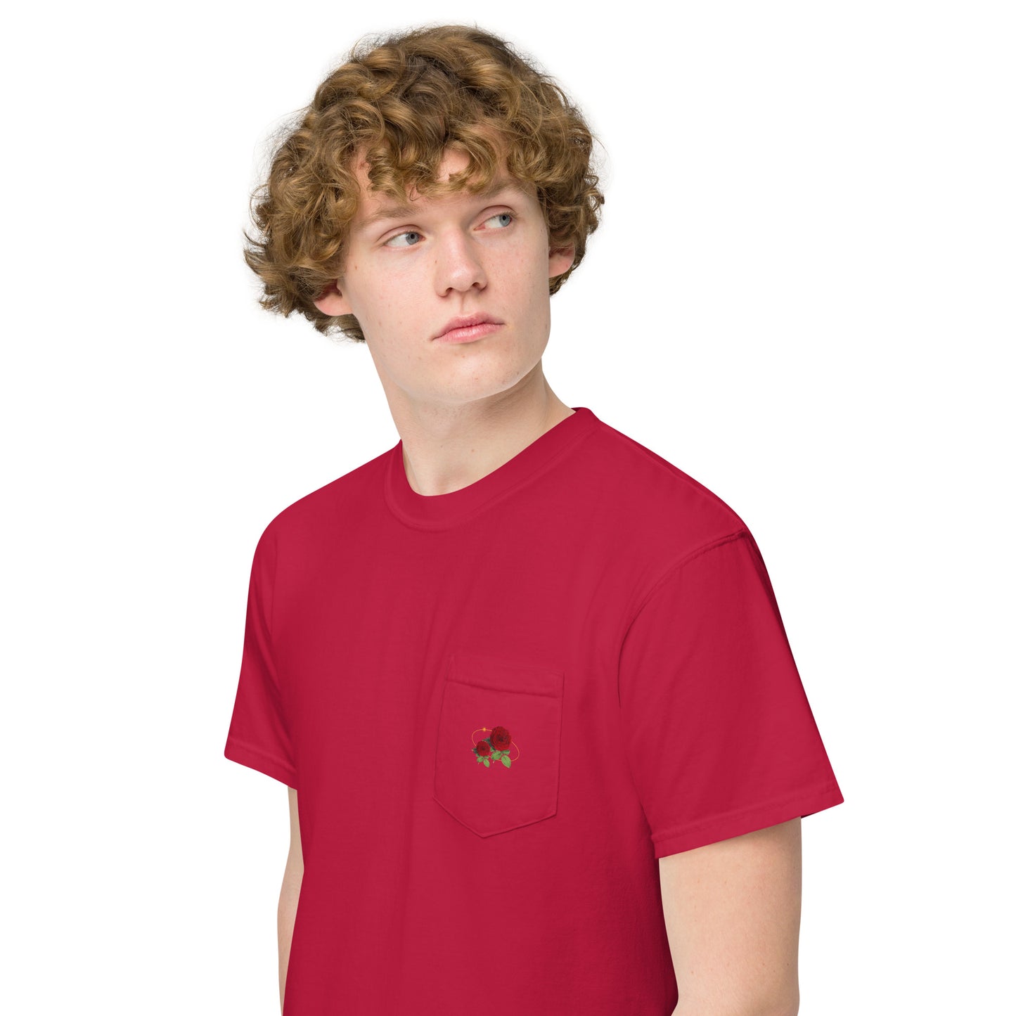 Flow-ar Unisex garment-dyed pocket t-shirt