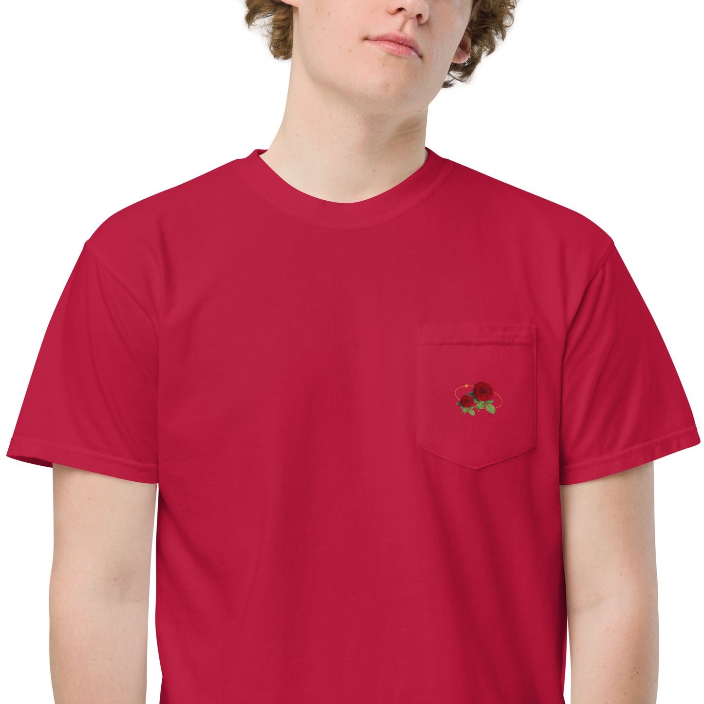 Flow-ar Unisex garment-dyed pocket t-shirt