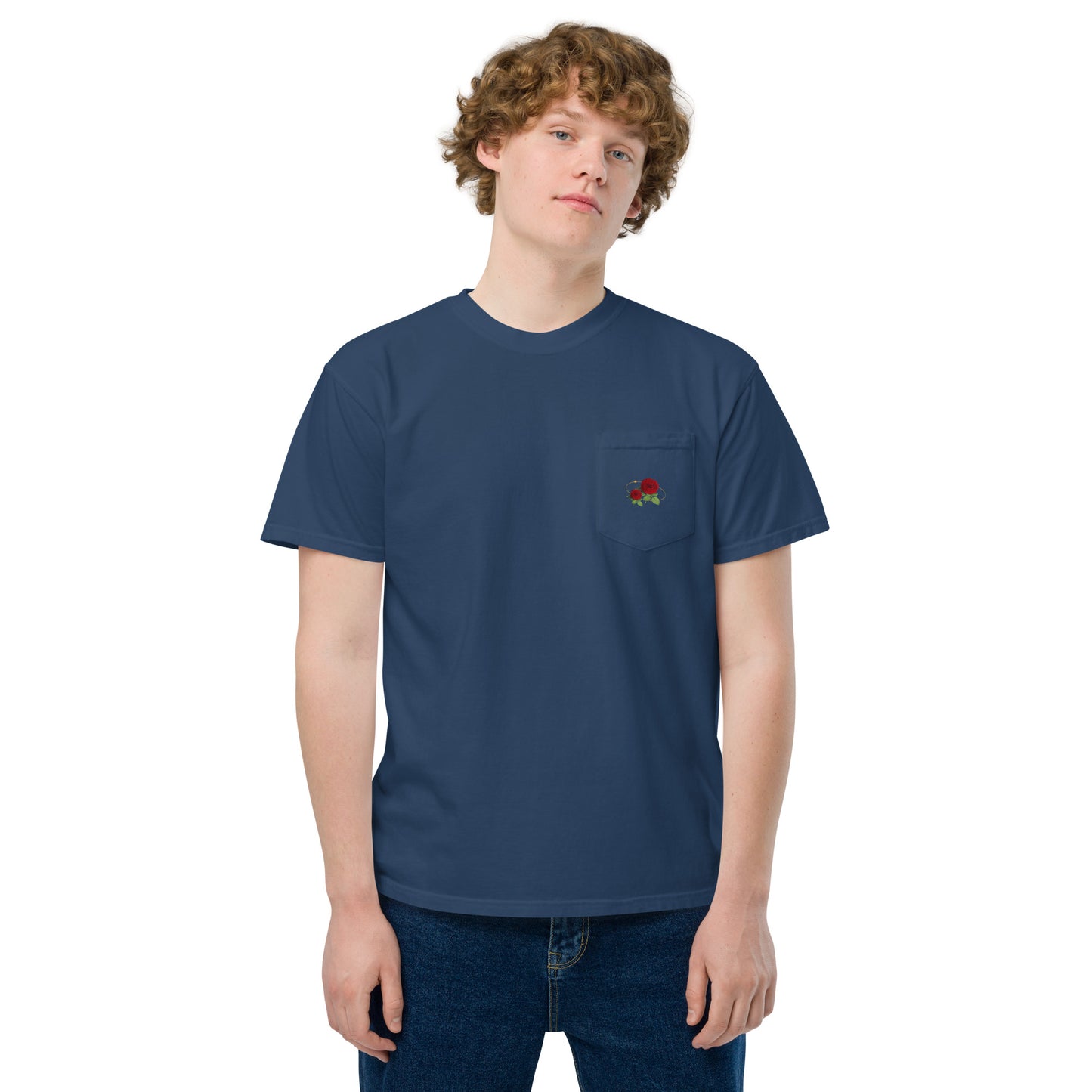 Flow-ar Unisex garment-dyed pocket t-shirt
