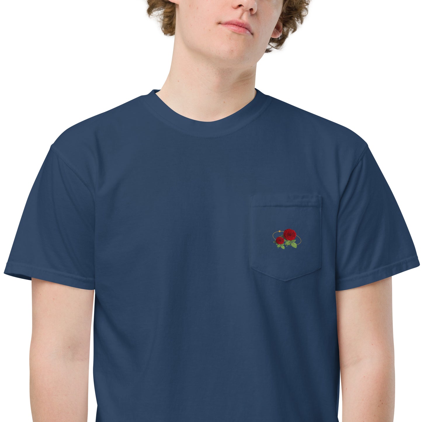 Flow-ar Unisex garment-dyed pocket t-shirt