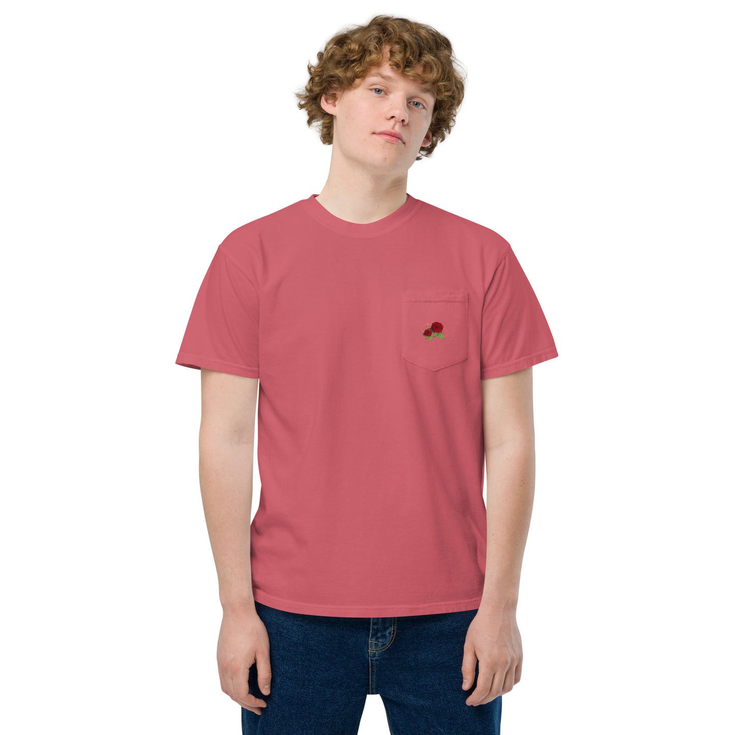 Flow-ar Unisex garment-dyed pocket t-shirt