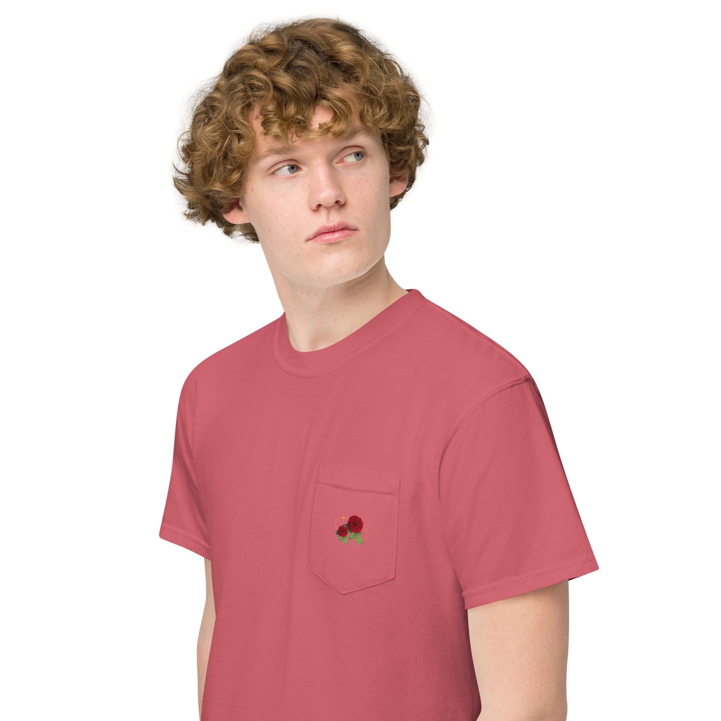 Flow-ar Unisex garment-dyed pocket t-shirt