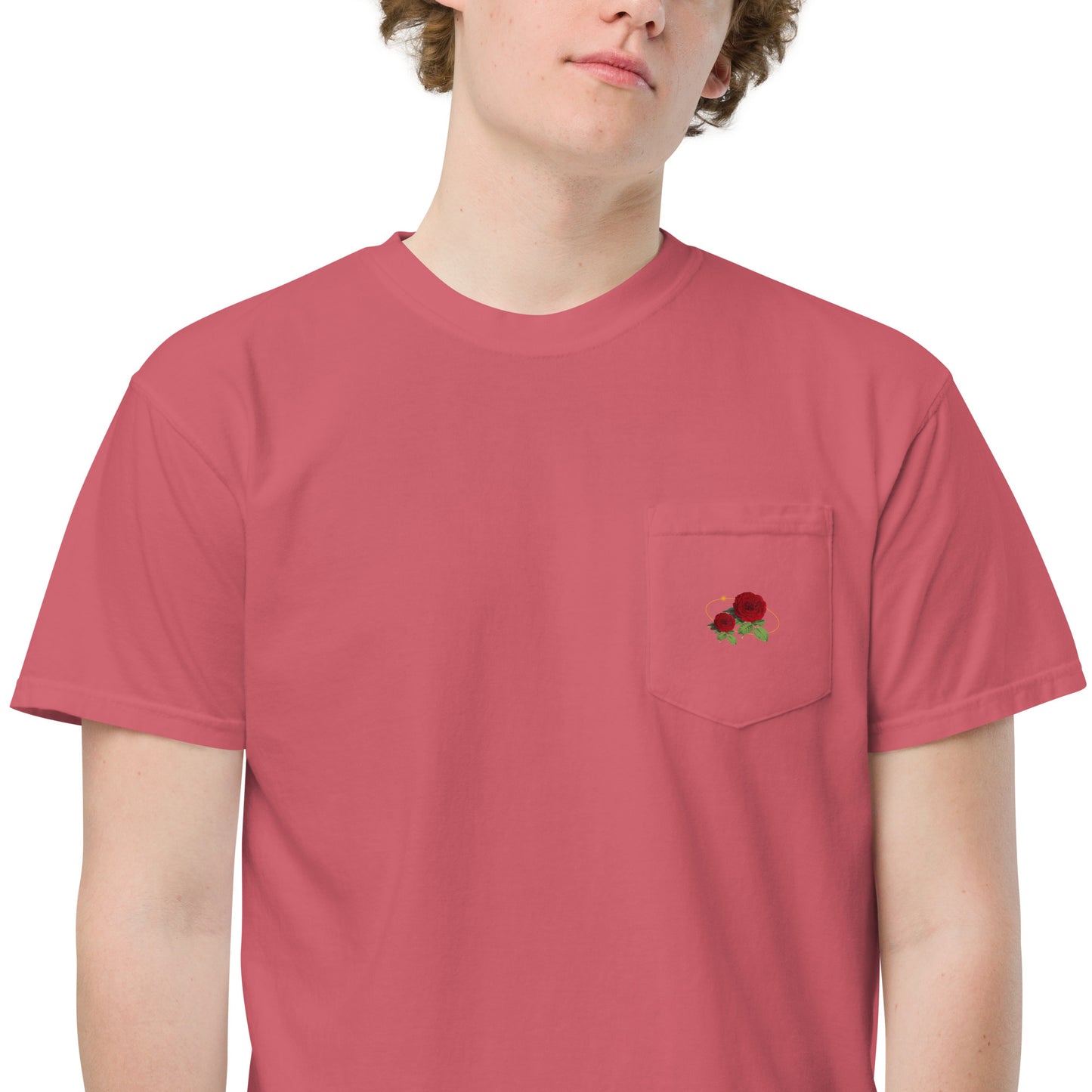 Flow-ar Unisex garment-dyed pocket t-shirt