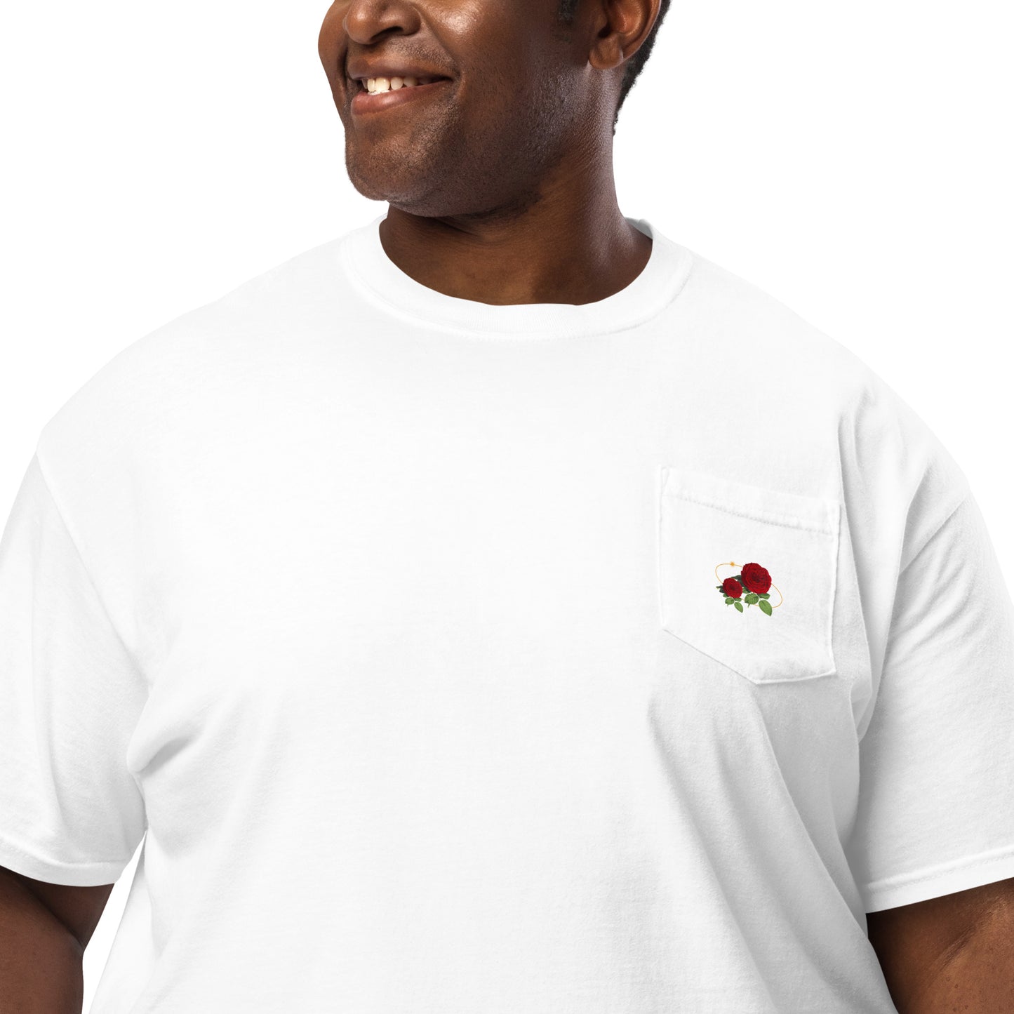 Flow-ar Unisex garment-dyed pocket t-shirt
