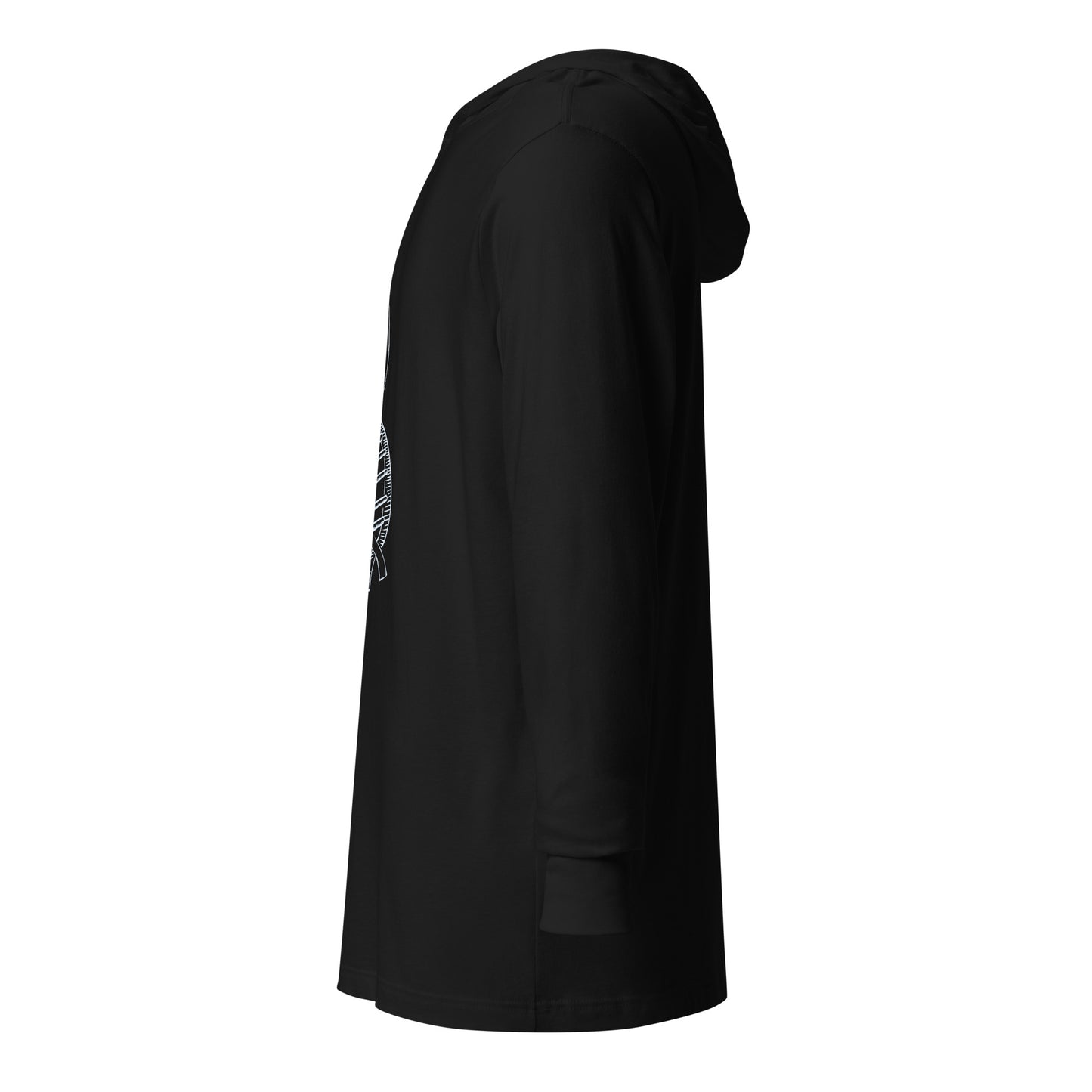 DNA Hooded long-sleeve tee