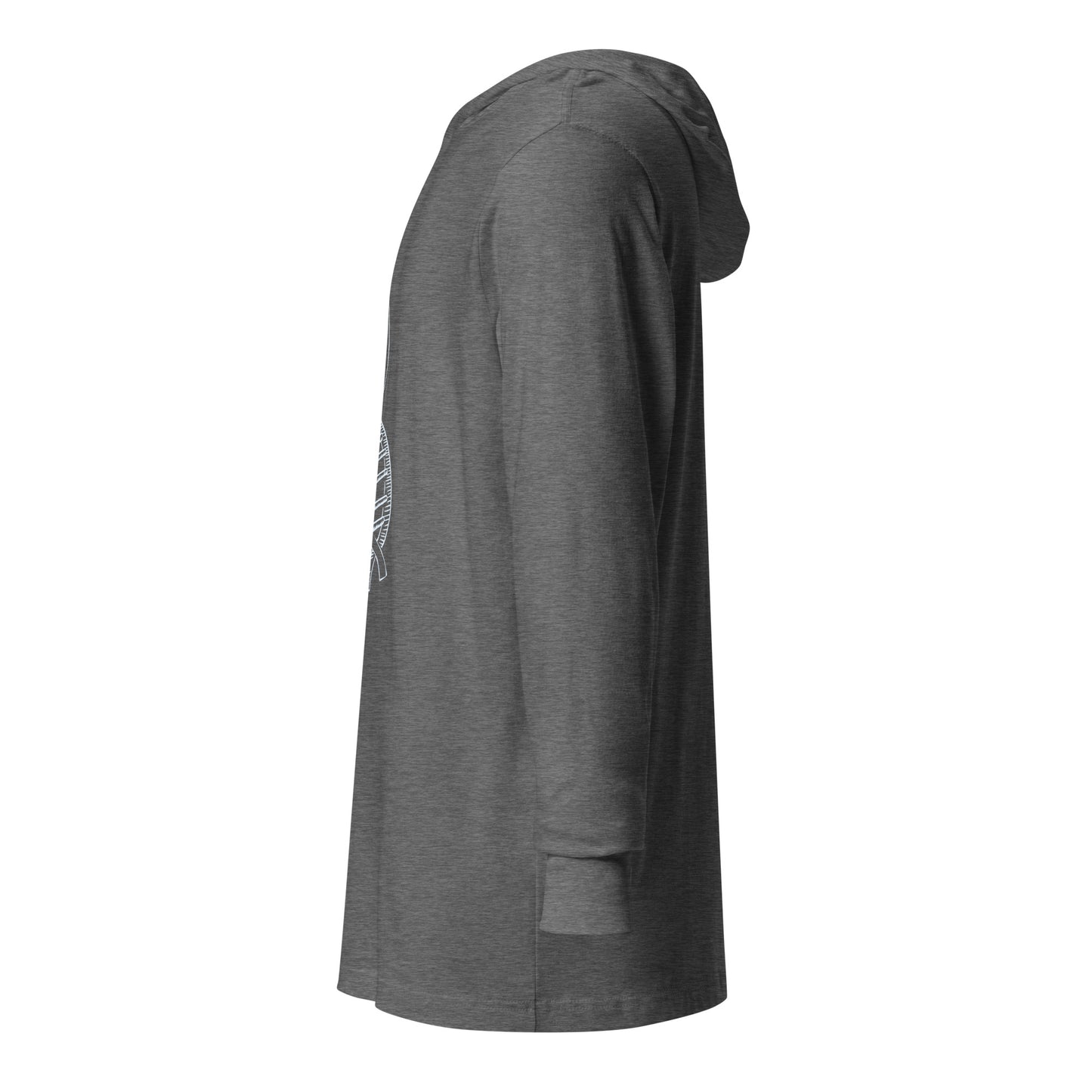 DNA Hooded long-sleeve tee