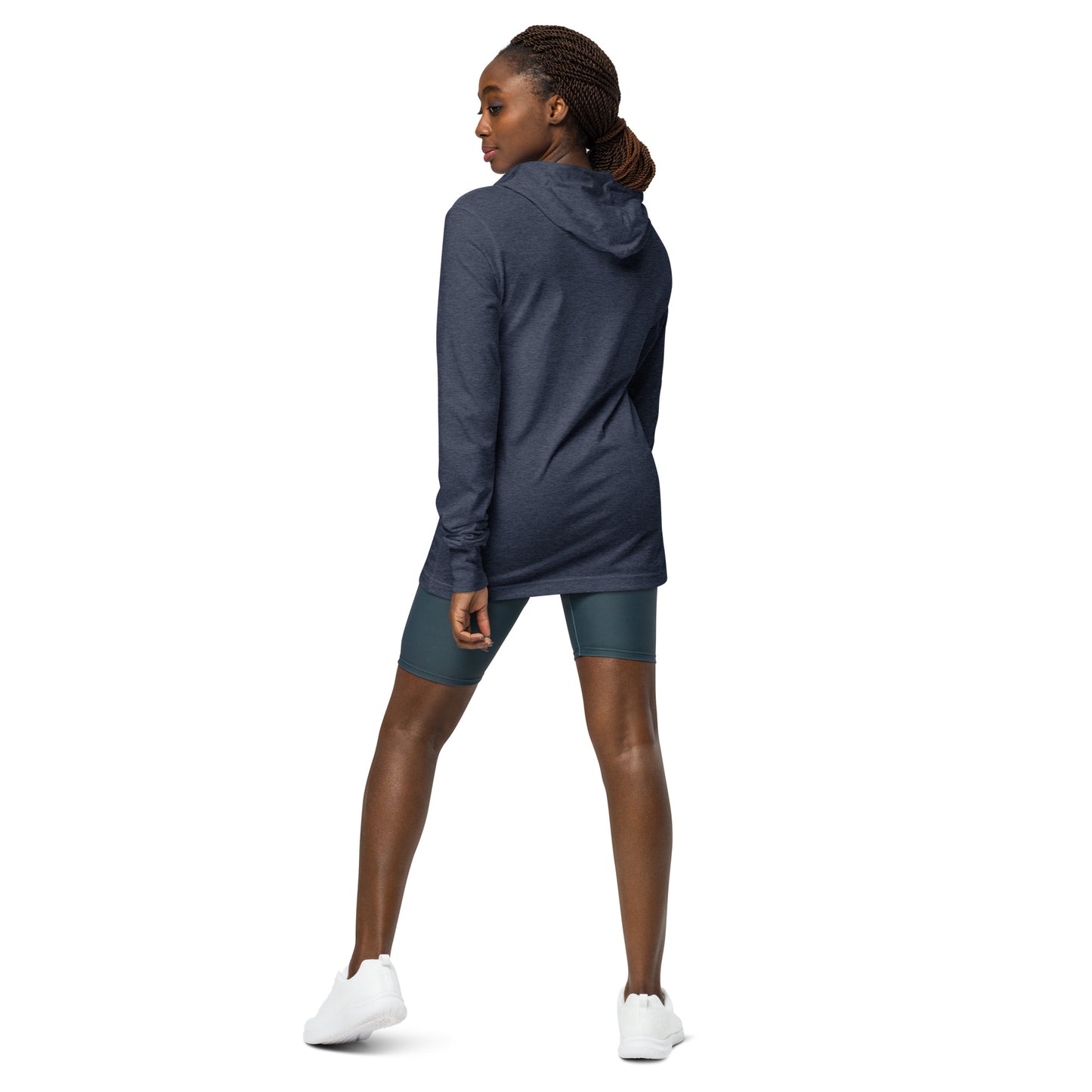 DNA Hooded long-sleeve tee