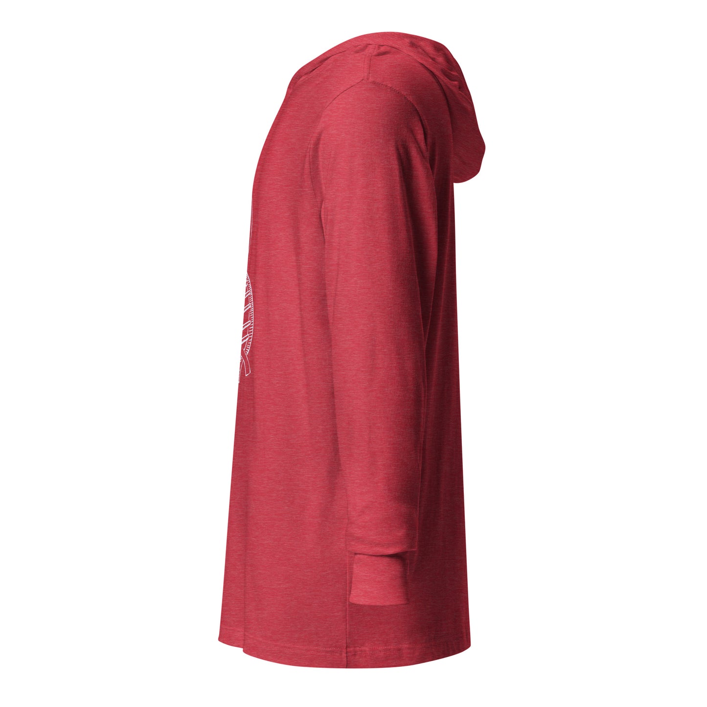 DNA Hooded long-sleeve tee