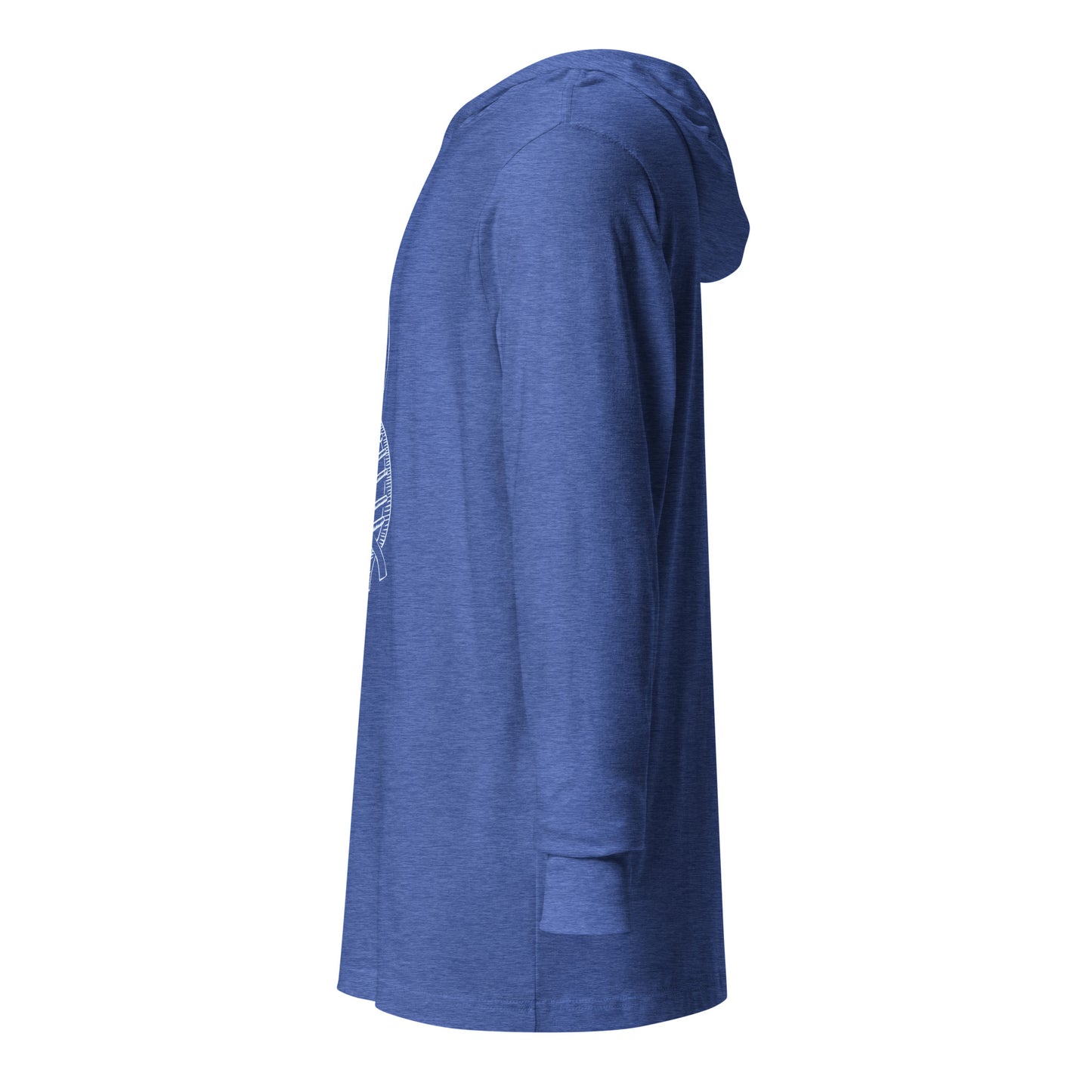 DNA Hooded long-sleeve tee