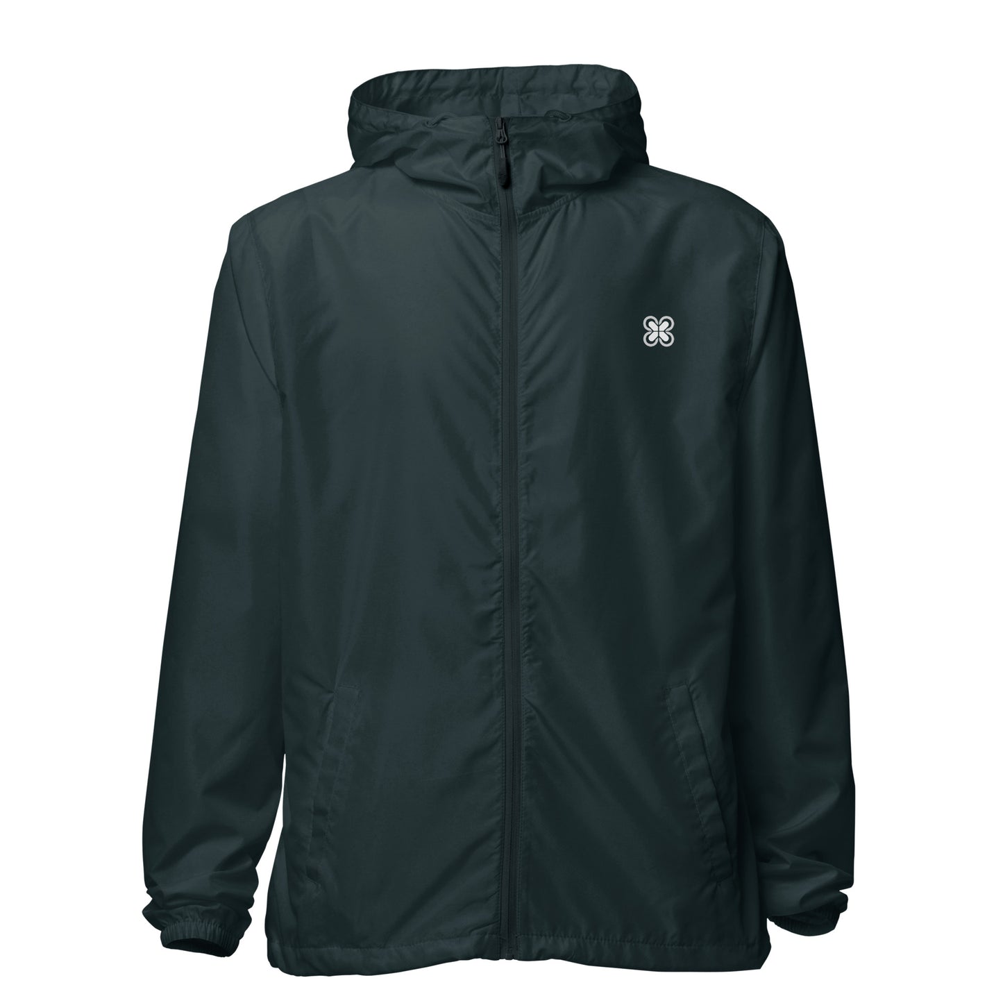 Unisex lightweight zip up windbreaker