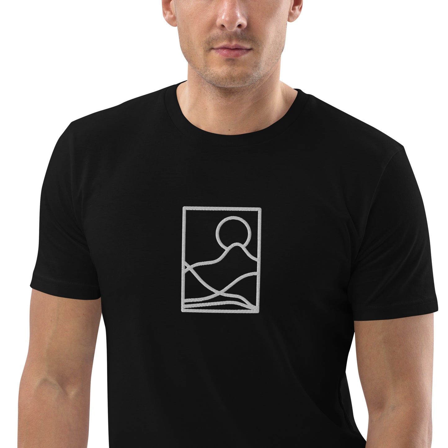 Framed Unisex organic cotton t-shirt