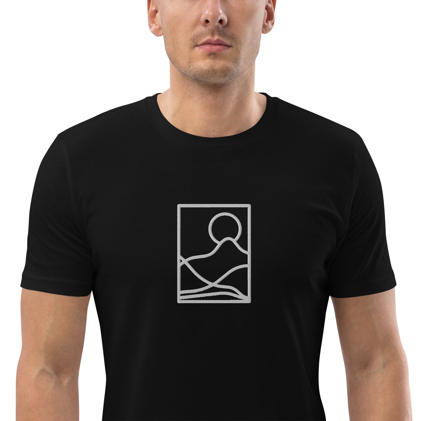 Framed Unisex organic cotton t-shirt