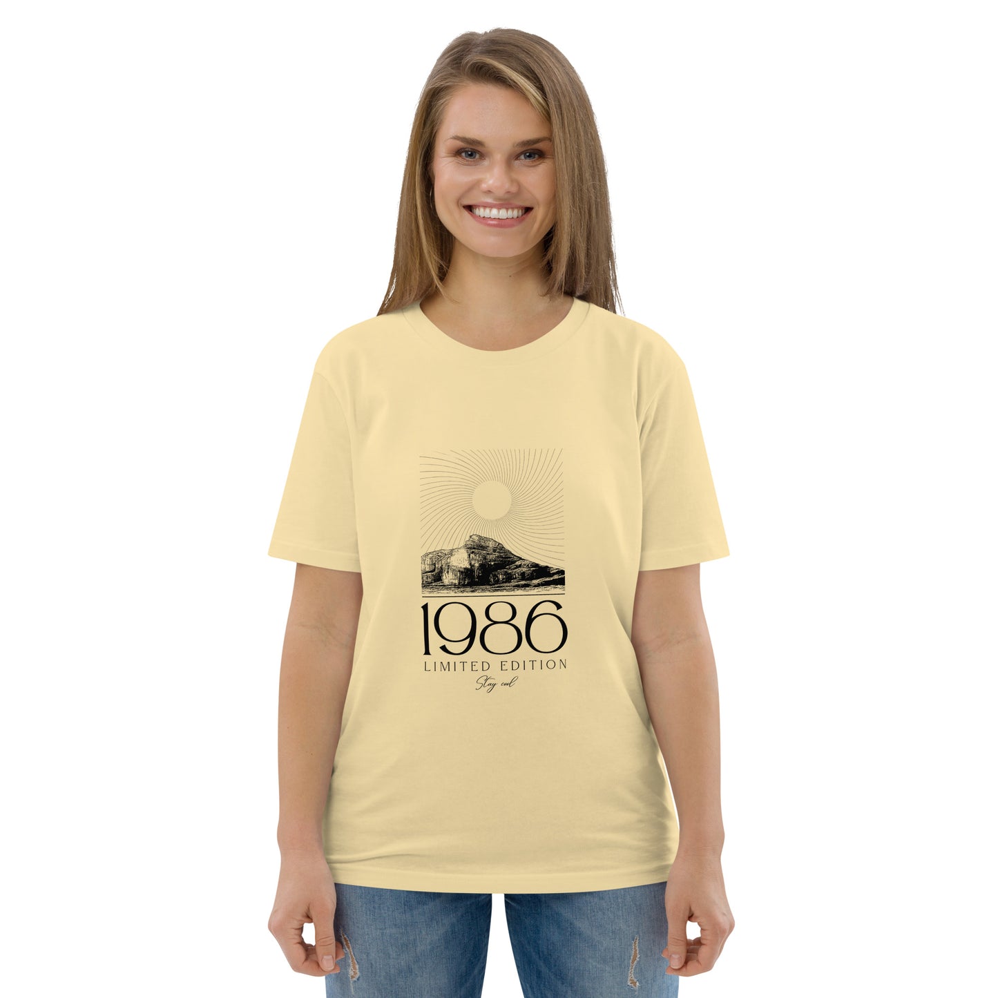 86' Unisex organic cotton t-shirt