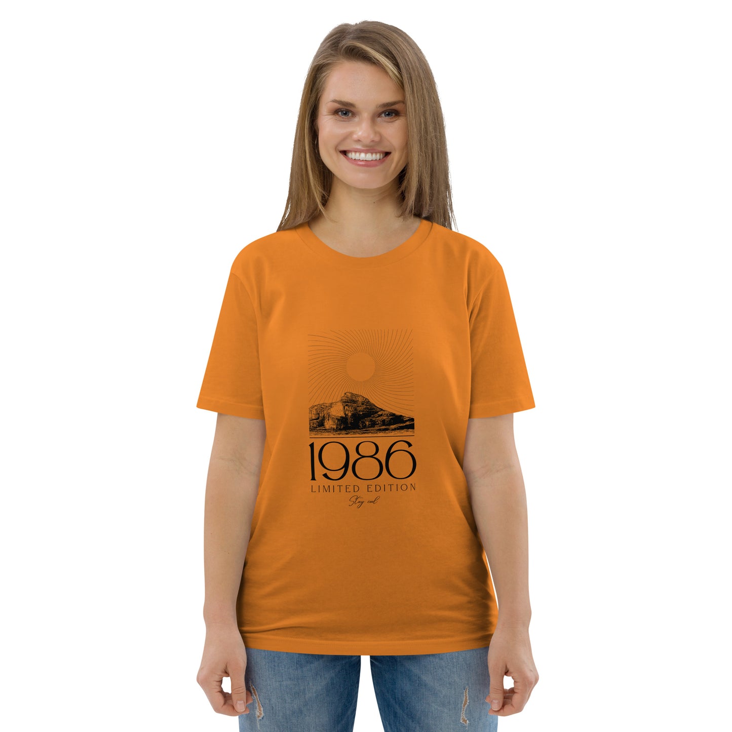 86' Unisex organic cotton t-shirt