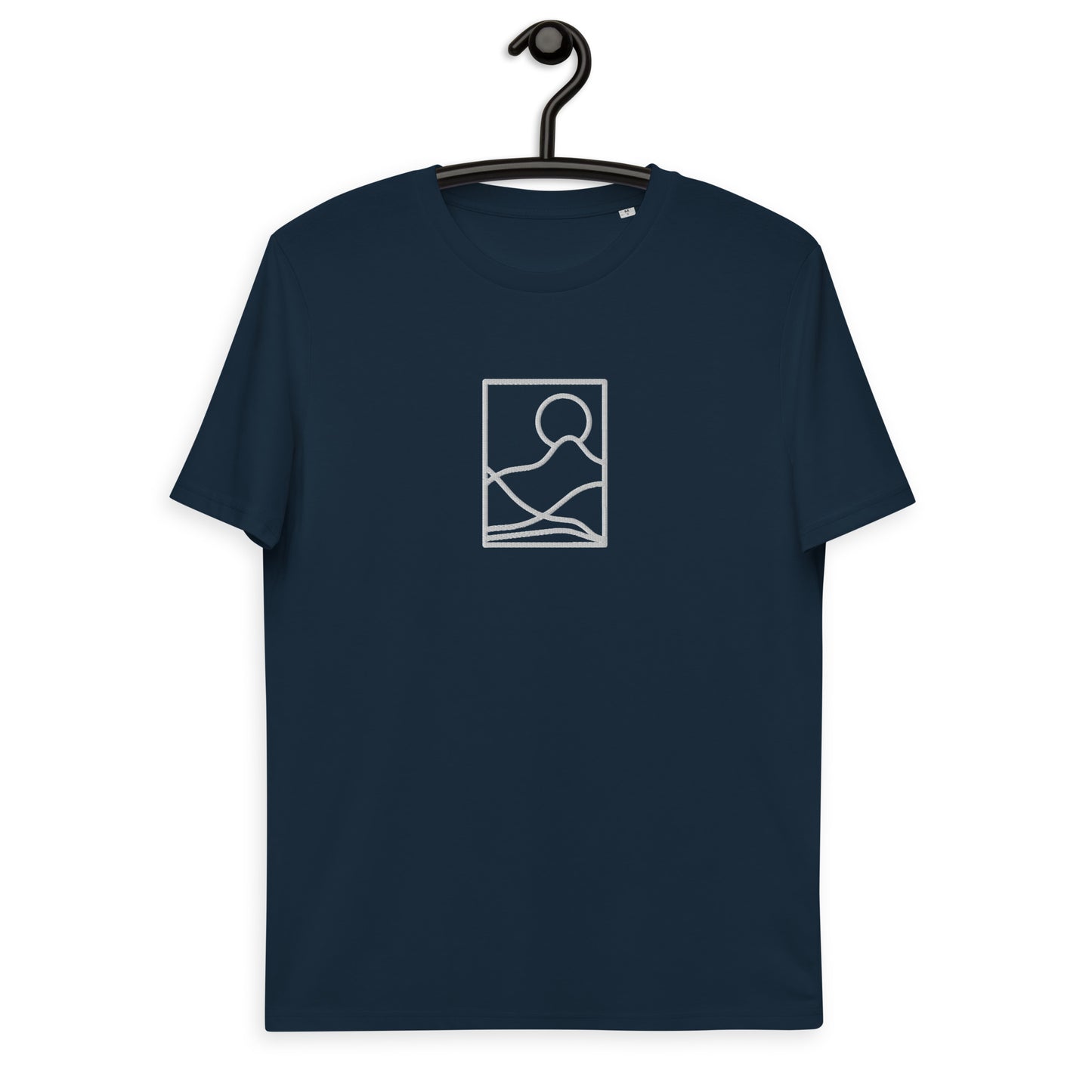 Framed Unisex organic cotton t-shirt