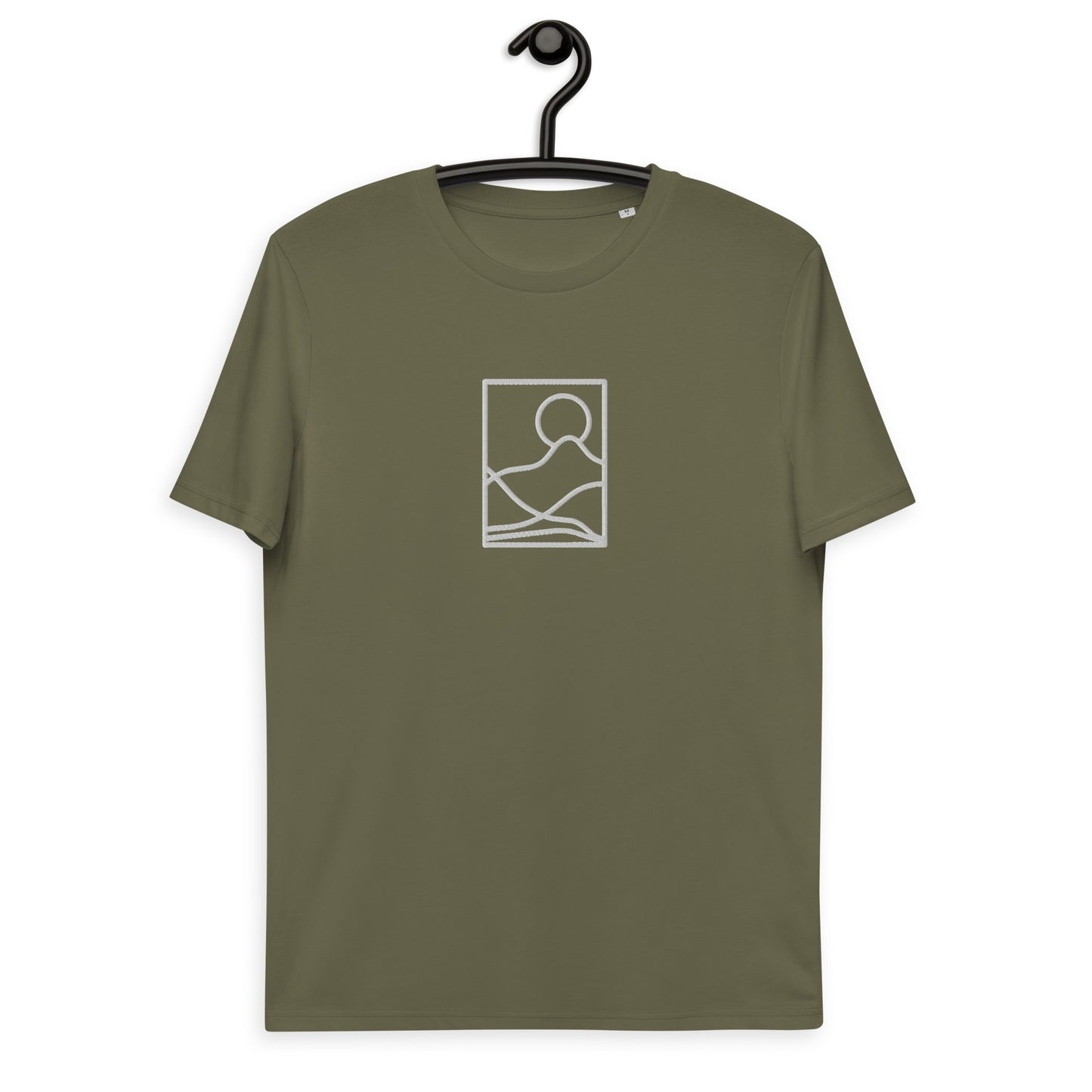 Framed Unisex organic cotton t-shirt