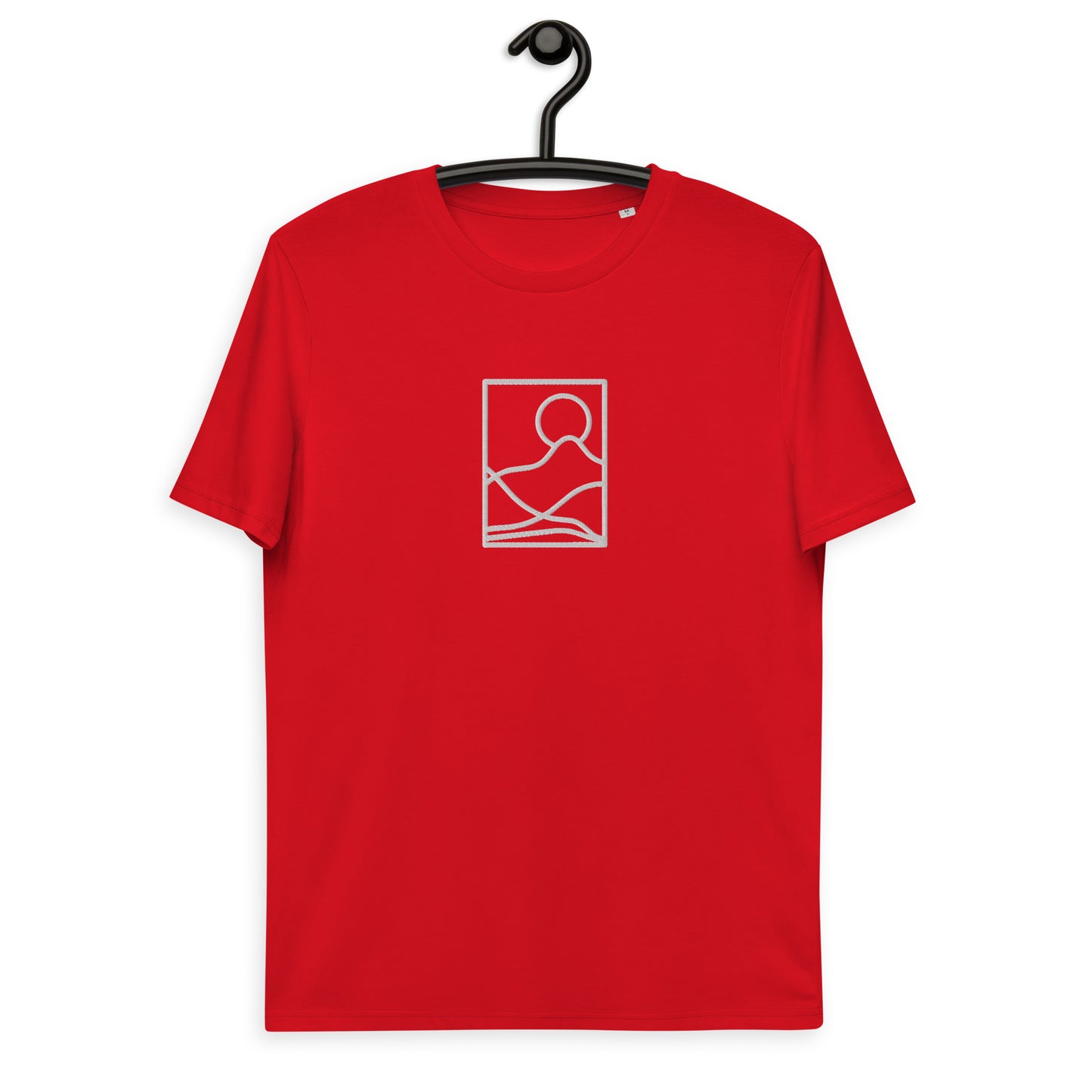 Framed Unisex organic cotton t-shirt
