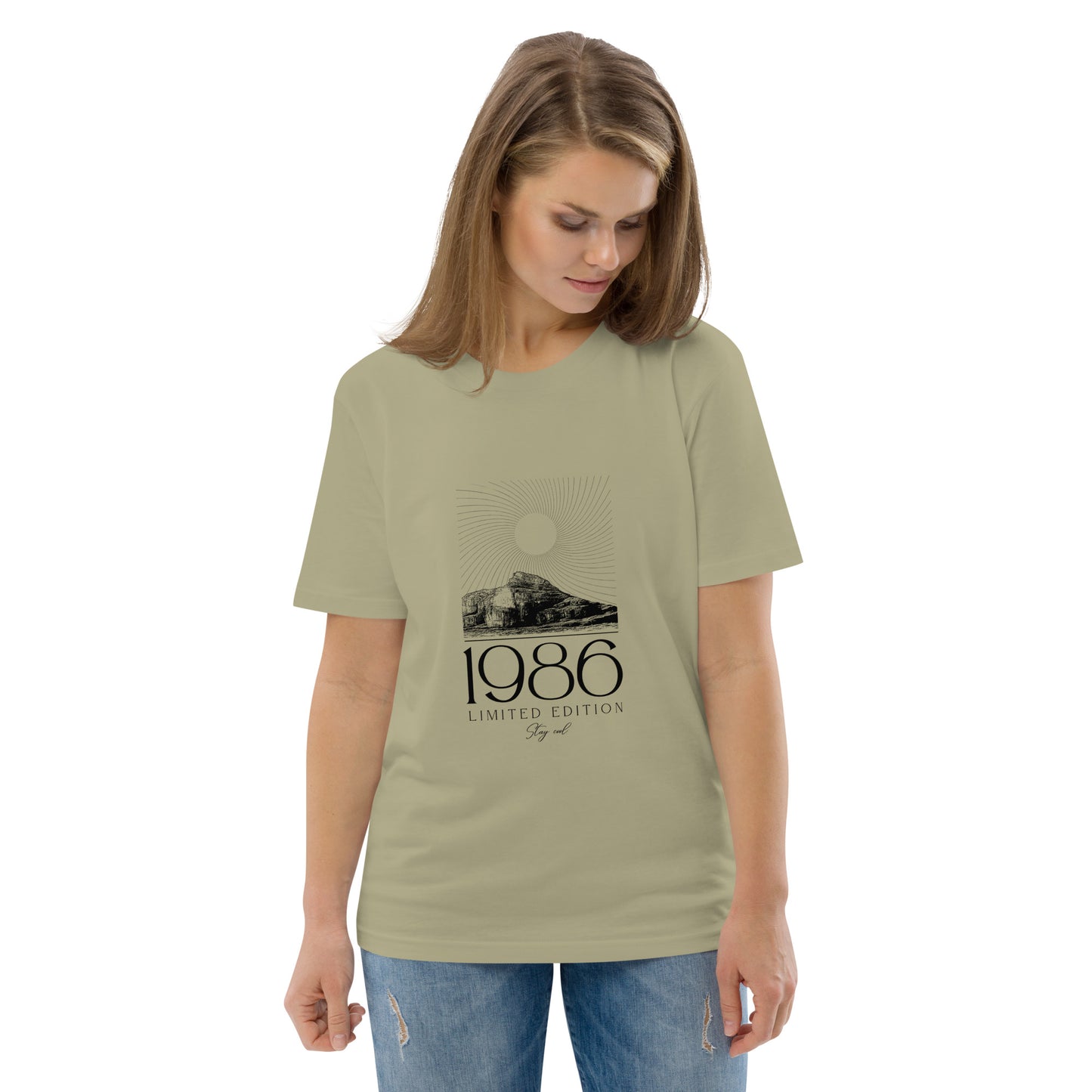 86' Unisex organic cotton t-shirt