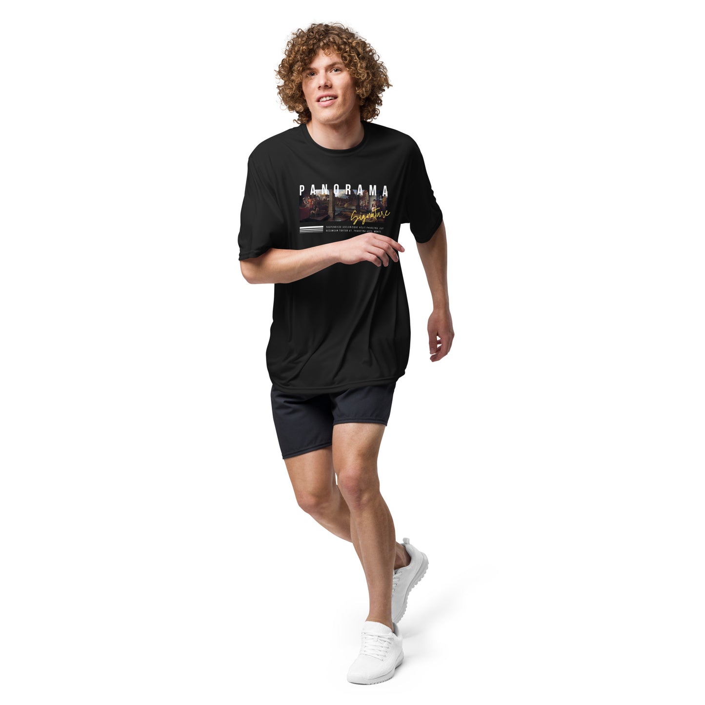 PANORAMA Unisex performance crew neck t-shirt