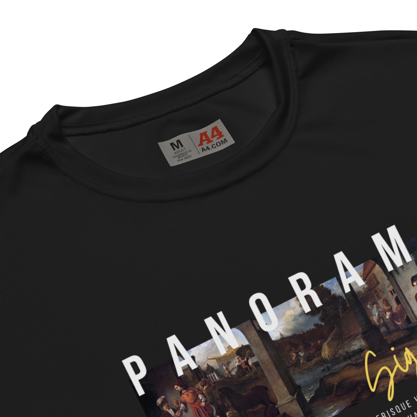 PANORAMA Unisex performance crew neck t-shirt