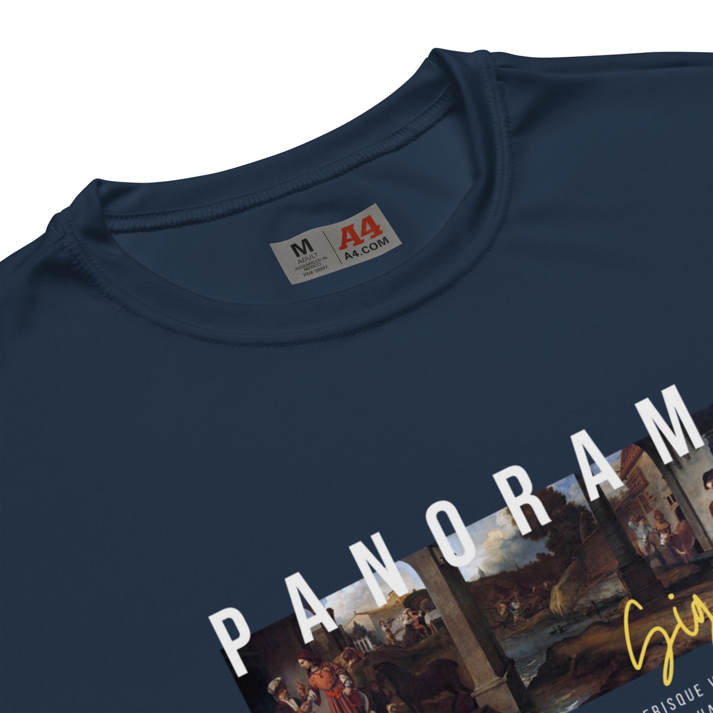 PANORAMA Unisex performance crew neck t-shirt
