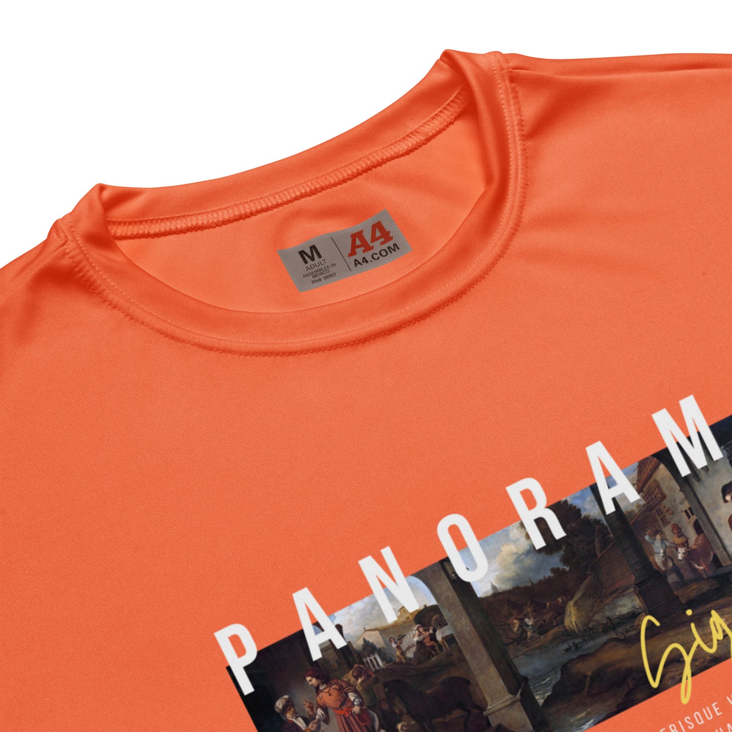 PANORAMA Unisex performance crew neck t-shirt