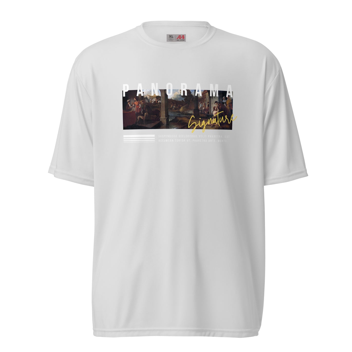 PANORAMA Unisex performance crew neck t-shirt
