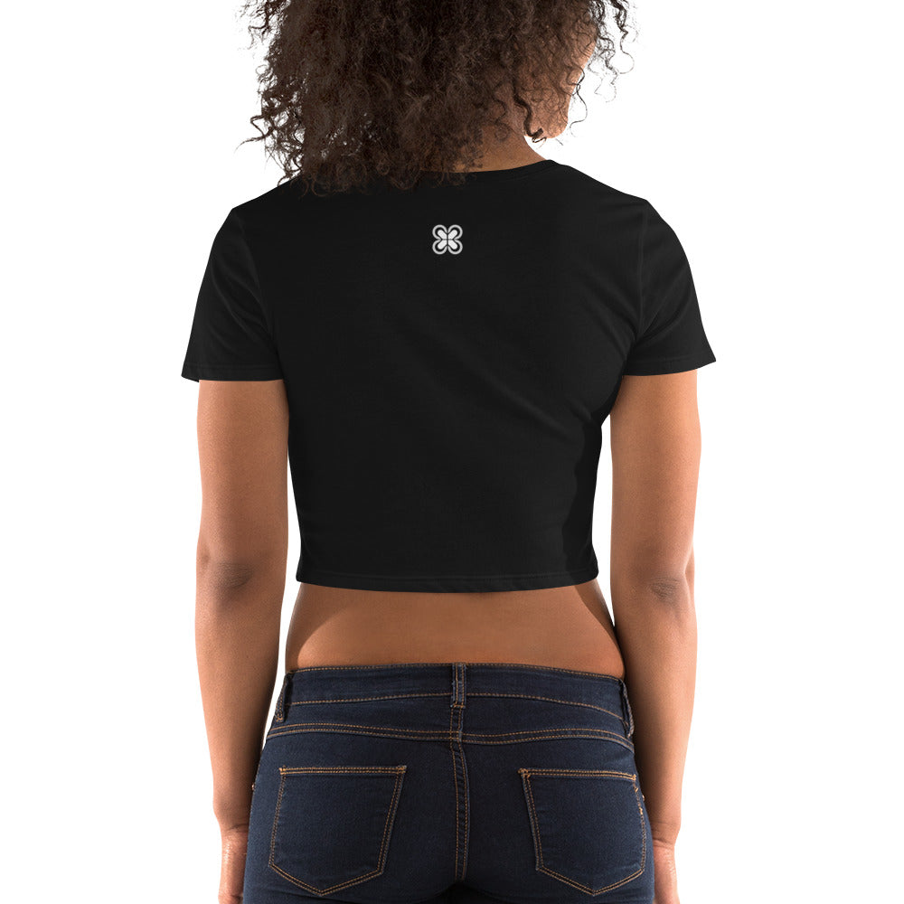 Galaxy Cat Women’s Crop Tee