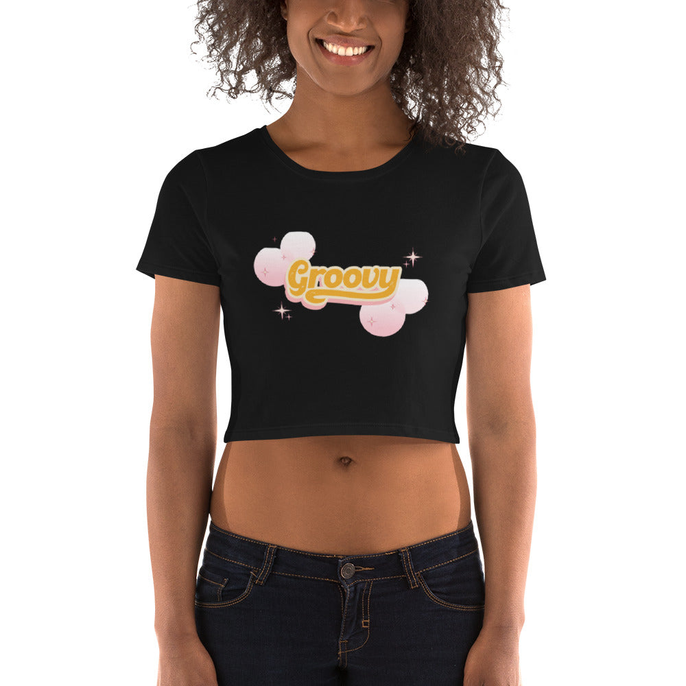 Groovy Women’s Crop Tee
