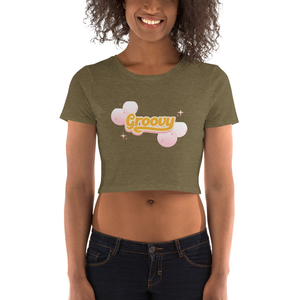 Groovy Women’s Crop Tee