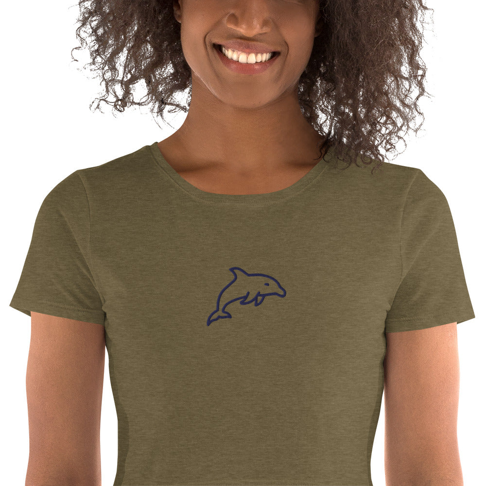 Women’s Dolphin Crop Tee