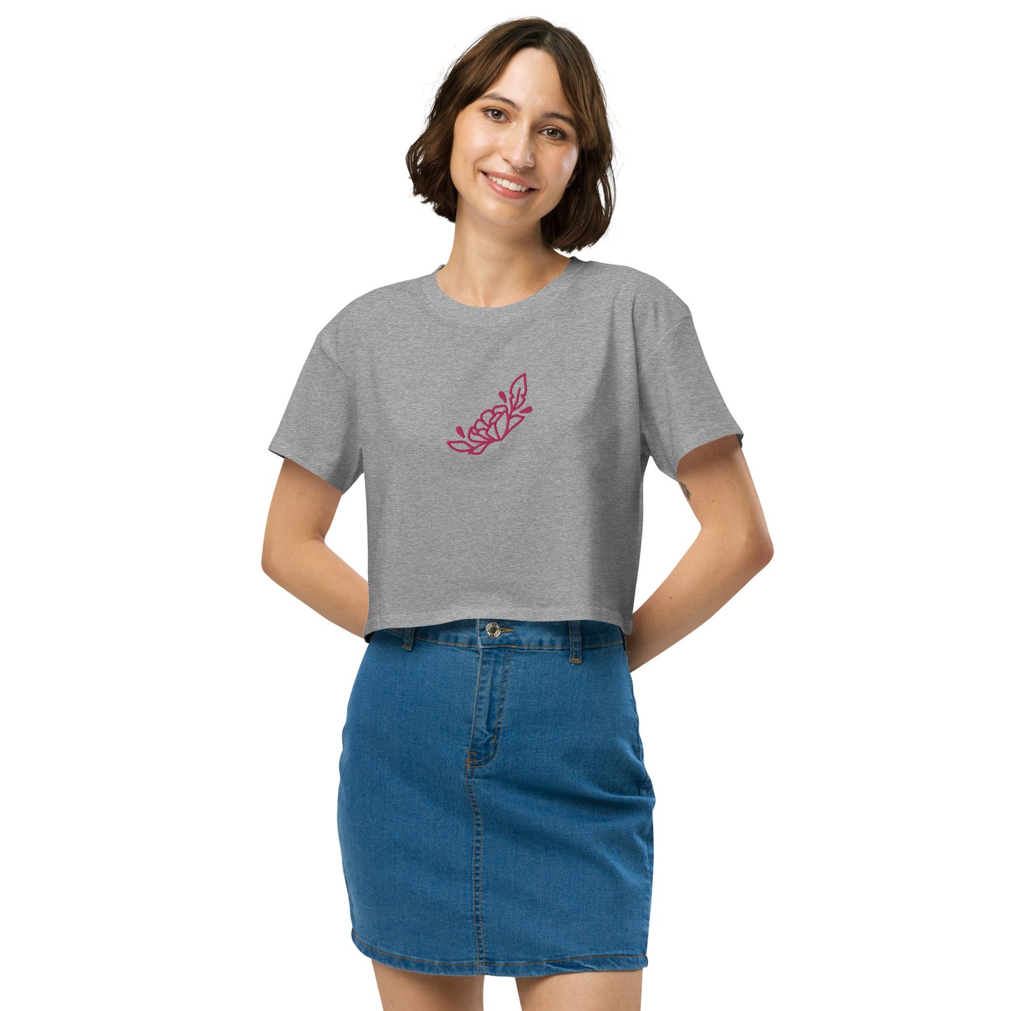 Flower Women’s crop top