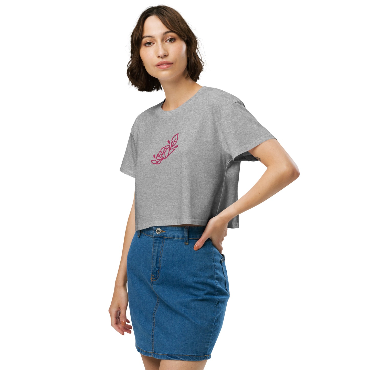 Flower Women’s crop top