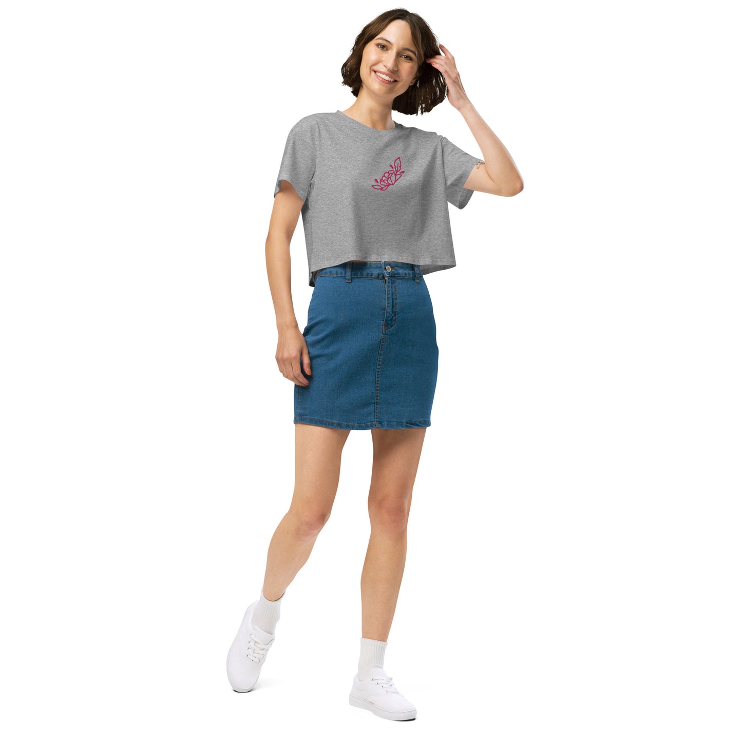 Flower Women’s crop top