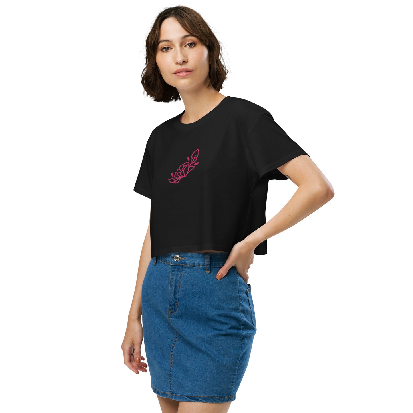 Flower Women’s crop top