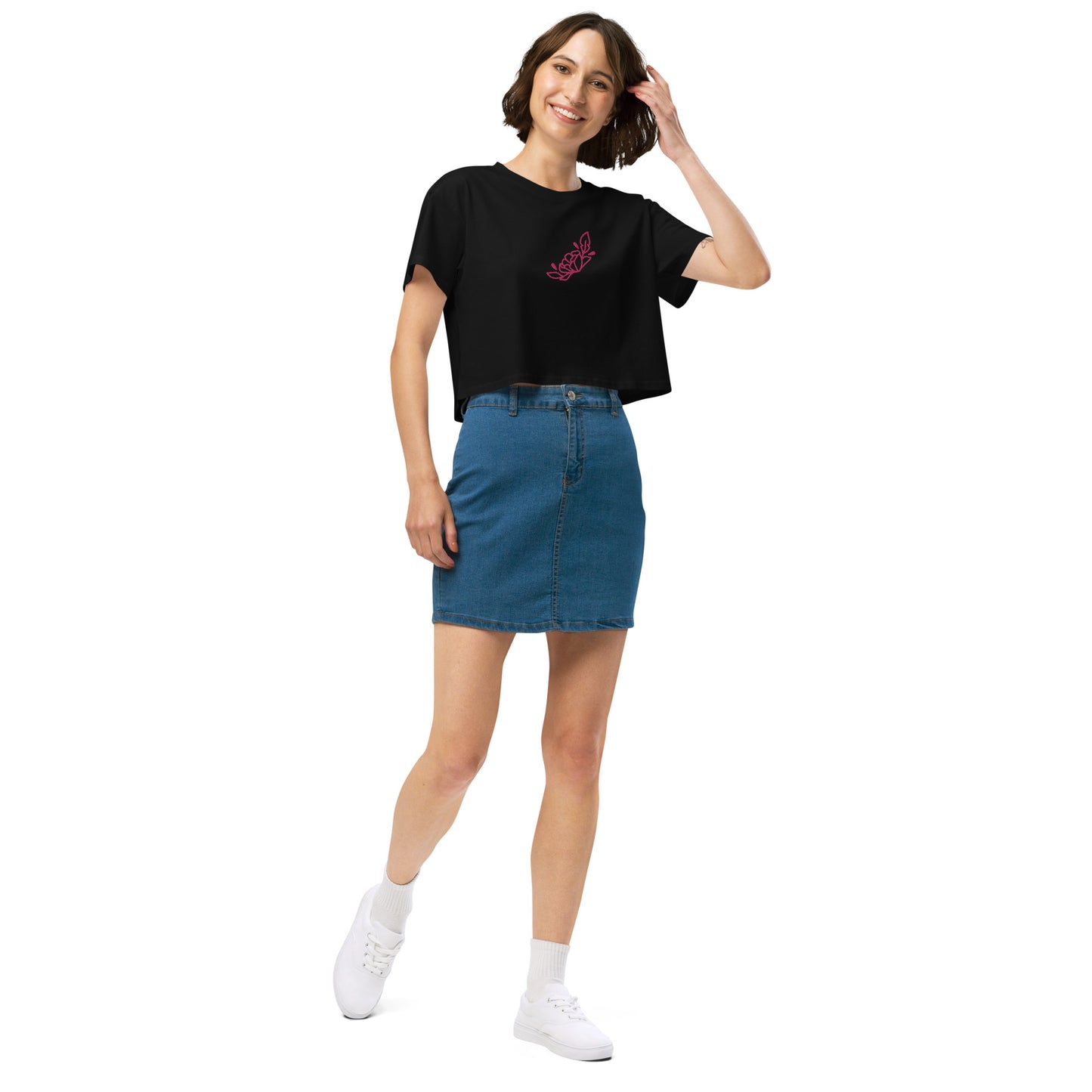 Flower Women’s crop top