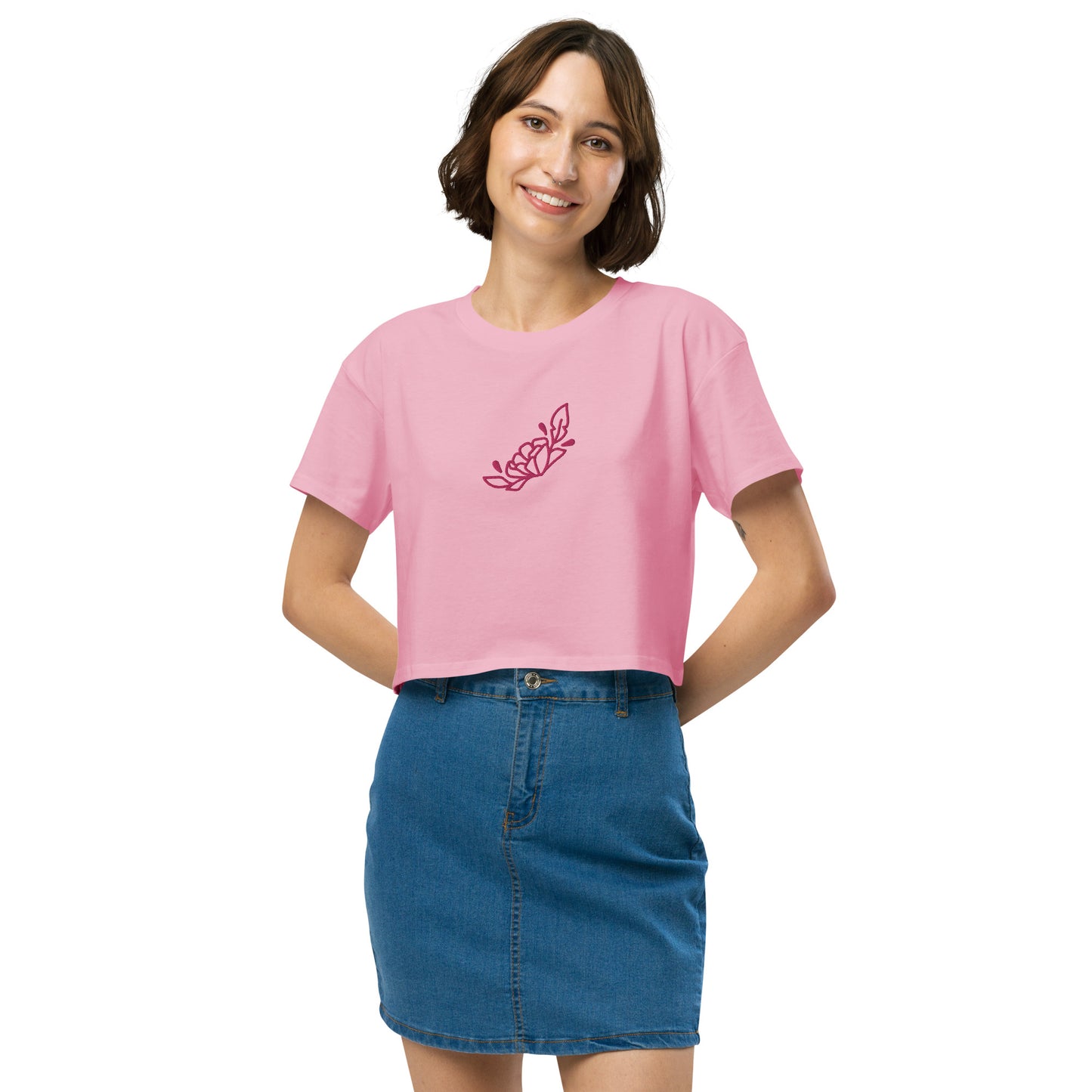 Flower Women’s crop top