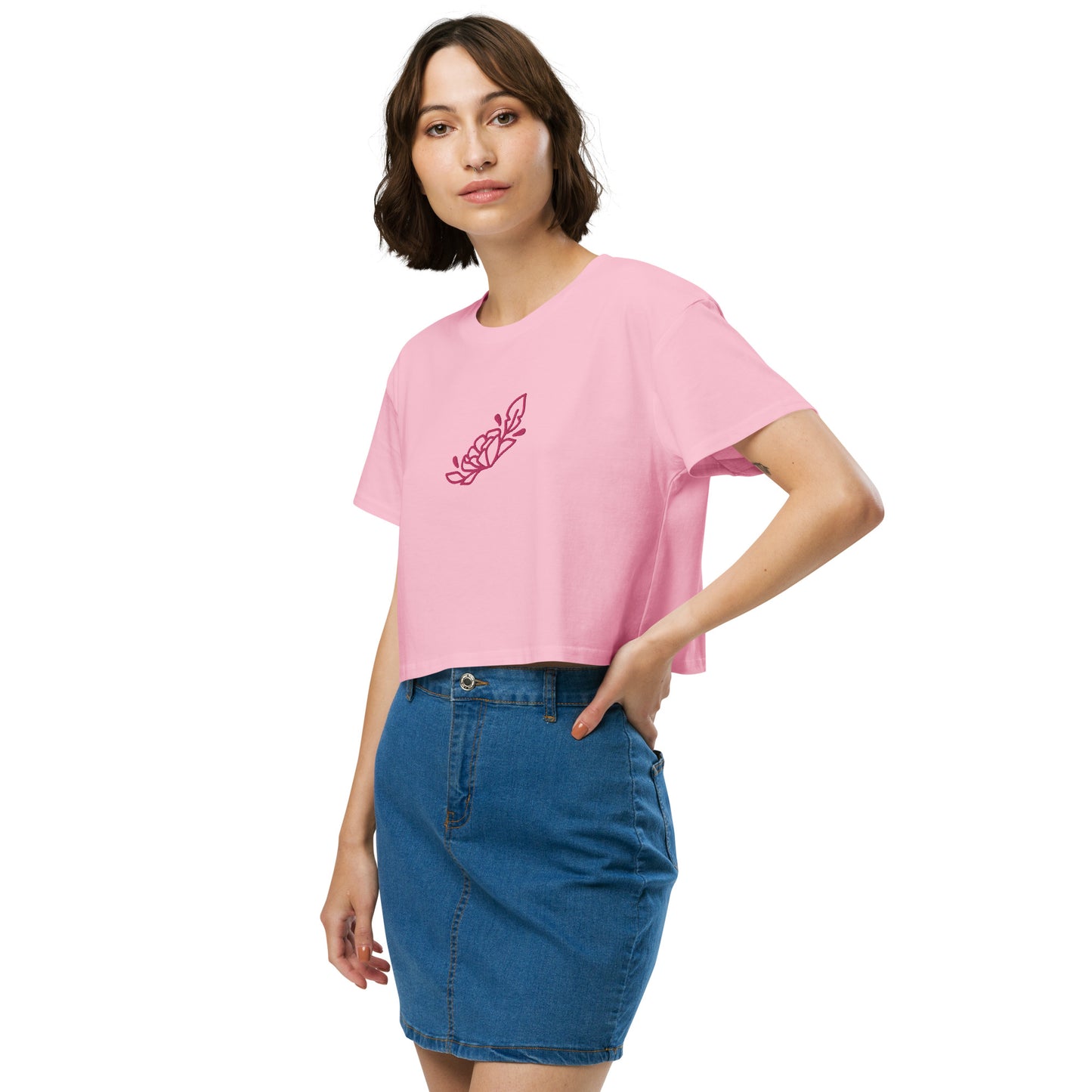 Flower Women’s crop top