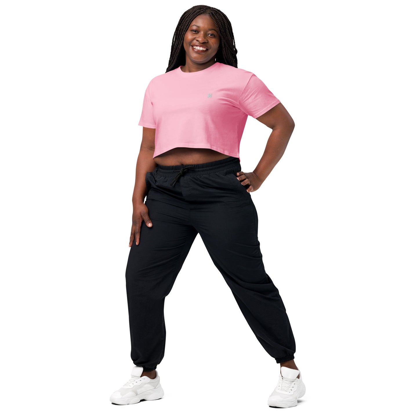 Plain Solid-Colored Women’s crop top