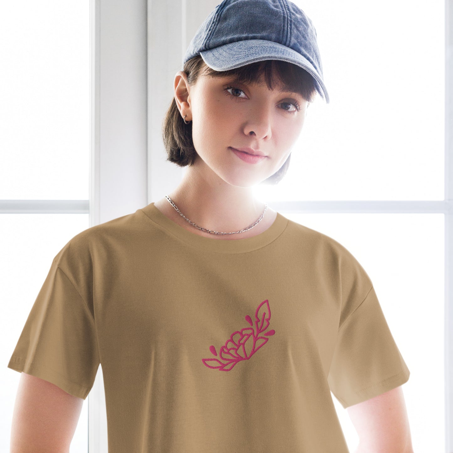 Flower Women’s crop top