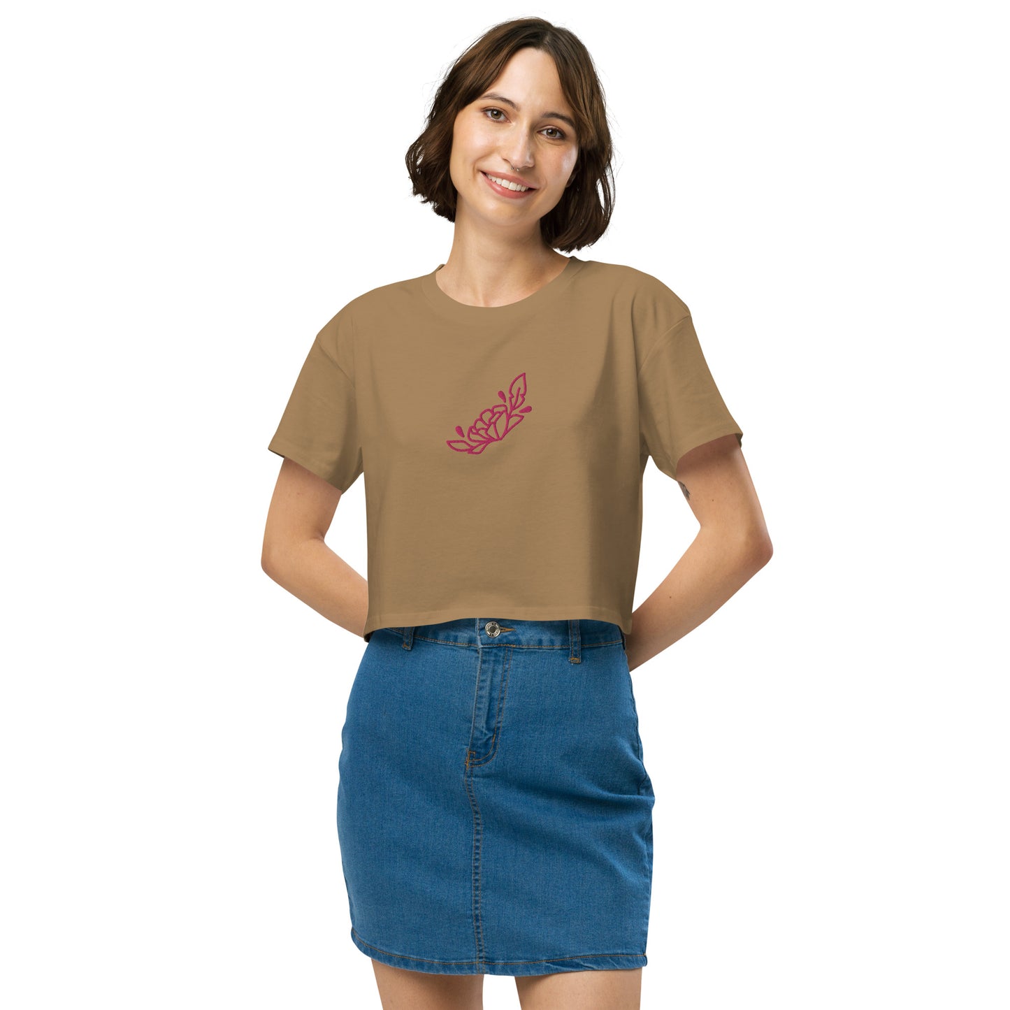 Flower Women’s crop top