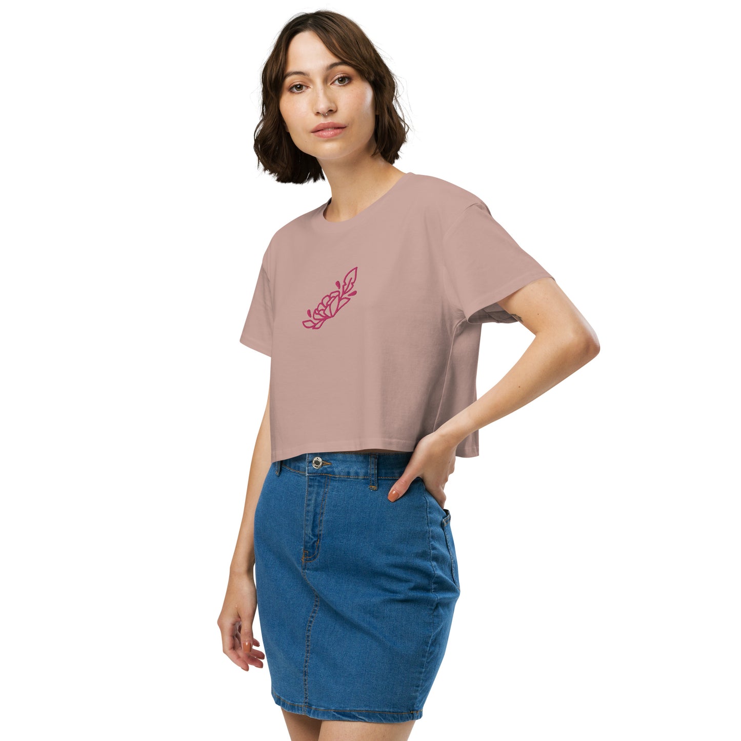 Flower Women’s crop top