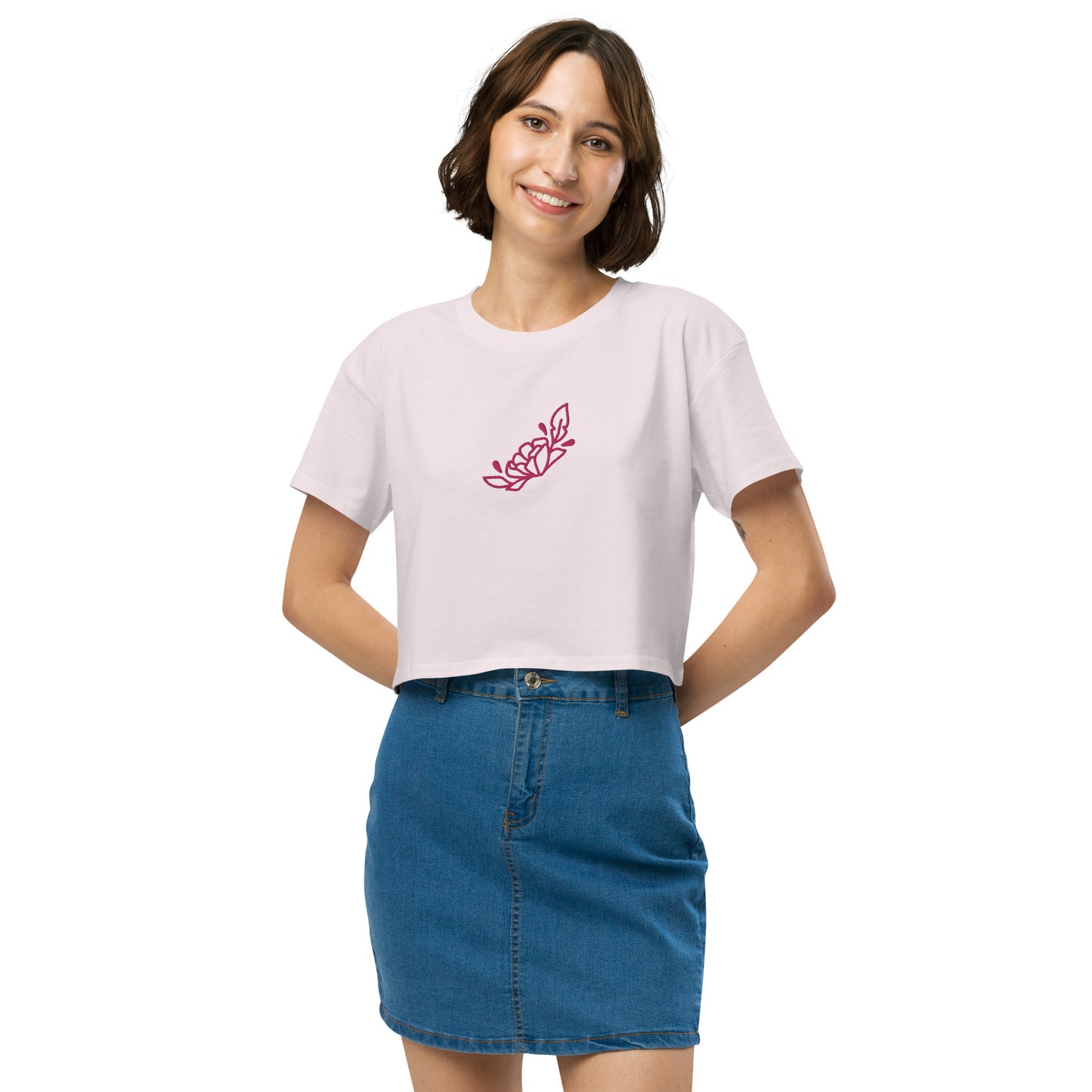 Flower Women’s crop top